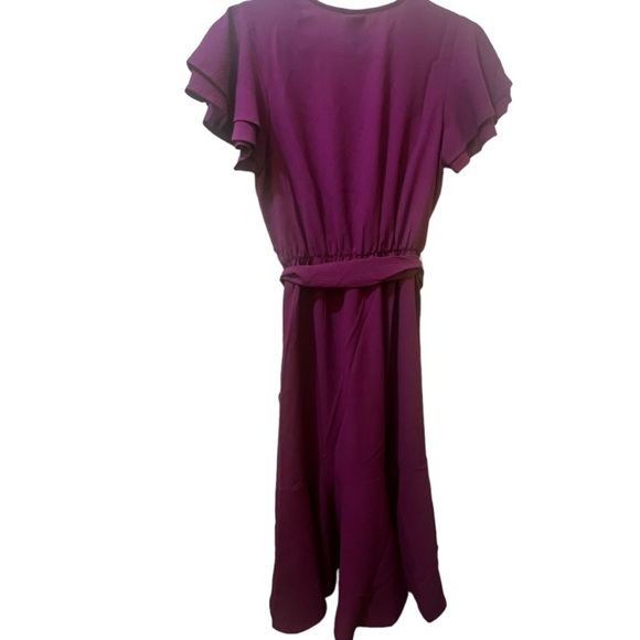A New Day Dresses | Nwt Magenta A New Day Wrap Dress | Color: Purple | Size: S| - Picture 2 of 6